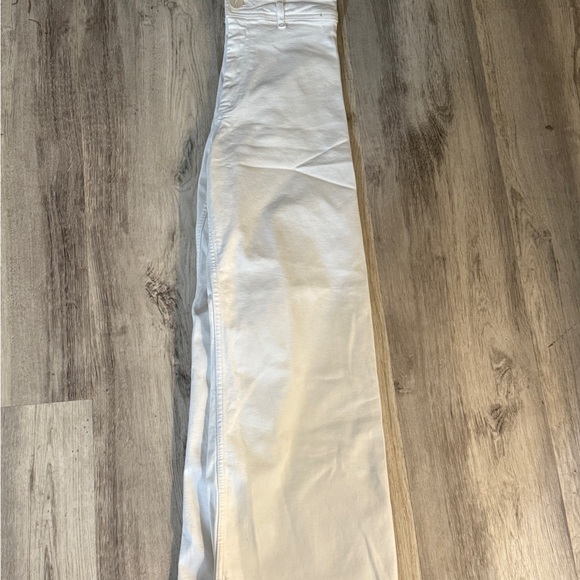 Zara Cream Flare & Wide Leg Jeans - Picture 9 of 11